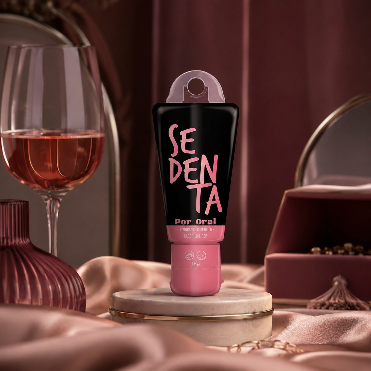 Sedenta por Oral – Gel Lubrificante Sabor Adocicado (Pepper Blend)